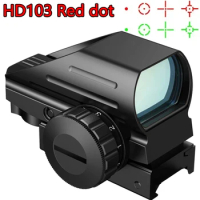 Tactical Reflex Sight Red Green Laser Reflex Holographic Optic Scope Red Dot Sight Airgun Scope Hunting 20mm Rail Mount AK