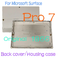 Original 12.3'' New Back Cover Housing Door Case For Microsoft Surface Pro 7 Pro7 1866 Rear Housing Cover Chassis Replacement