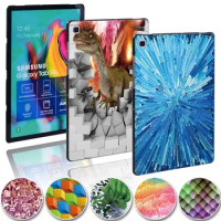 Printing 3D Art Tablet Hard Shell Protective Cover Case For Samsung Galaxy Tab A 10.1 2019/2016/7.0/9.7/10.5 /E 9.6"/E S5E 10.5