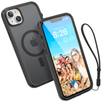 【Catalyst】iPhone14 Plus 6.7吋 MagSafe 防摔耐衝擊保護殼(霧黑)