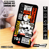 Case For SAMSUNG A02 / M02 - casing SAMSUNG A02 / M02 Strwrs - Case Custom - Case Pro Camera - Softc