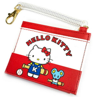 大賀屋 日貨 Hello Kitty 票卡套 票卡 悠遊卡 學生證 伸縮套 證件套 IC卡 正版 J00016653