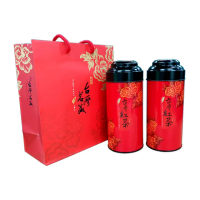 【新造茗茶】台灣三峽蜜香紅茶葉100gx2罐