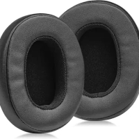Ear Pads Cushion, Replacement Protein Leather Earpads for Skullcandy Crusher Wireless Crusher Evo ANC HESH 3.0 Over-Ear Headphon