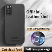 Luxury Business Leather Soft Frame Magnetic Cover For Samsung Galaxy S20 FE S20FE Plus Ultra Phone Cases Capa