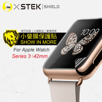 O-one小螢膜 Apple Watch S1/S2/S3 42mm 手錶保護貼 (兩入) 犀牛皮防護膜 抗衝擊自動修復