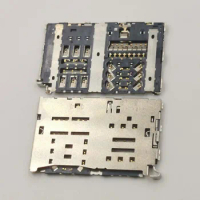 1-2Pcs SIM Card Reader Slot Tray Holder Plug Connector For LG Q720 Stylo 4 5 Q710 G5 SE G6 G5SE LS993 VS988 H872 H868 LS991 F700