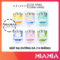Mặt Nạ Celefit Essential Mask Hàn Quốc Hỗ Trợ Cấp Ẩm & Hỗ Trợ Phục Hồi Da 23g Hộp 10 Miếng Chính Hãn