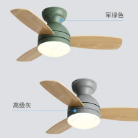 *Smart Fan Light Ceiling 36 42 inch Ceiling Fan Light Remote Control Children's Bedroom Restaurant Nordic Fan Light