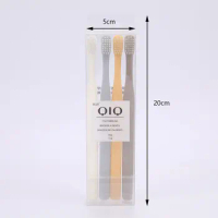 4 PCS Soft Bristle Small Head Toothbrush Tooth Brush Portable Travel Eco-friendly Brush Tooth Care Oral Hygiene