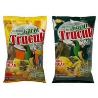 VOER GACOR TRUCUK DENGAN VARIAN PISANG MADU DAN RUMPUT LAUT SANGAT COCOK UNTUK BURUNG TRUCUK Pisang 