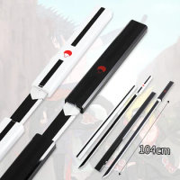 104cm Uchiha Sasuke Katana Nichirin Anime Cosplay Kusanagi Swords Wooden Knife Model Prop Sword Toys