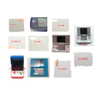 Protective Glass Screen lens film For GB GBA SP GBC GBP for NDSL NDSi NDS for SNK NEOGEO mini NGPC WSC Game&amp;Watch
