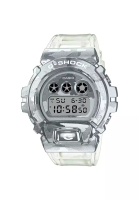 Casio Casio G-Shock 數位白色樹脂錶帶男士手錶 GM-6900SCM-1DR-P