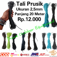 Tali Perusik / Prusik 2,5mm Panjang 20 Meter