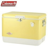 ├登山樂┤美國Coleman CM-05496 51L 檸檬黃經典鋼甲冰箱,60周年紀念款