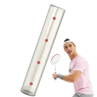 Shuttlecocks Storage Tube Badminton Balls Holder Magnetic Tube Badminton Equipment for Indoor and Outdoor for Gym Badminton