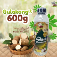 Gulakong Gula dari singkong gula sehat gula dari singkong 600gr Organik Botol
