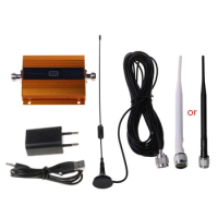 1 Set 850MHz 2G/3G/4G Signal Booster Repeater Amplifier Antenna for Cell Phone Signal Receiver