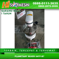 SATF B7 Mesin Planetary Mixer Satmesin / Mesin Pengaduk Adonan Kue