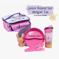Tempat Makan Anak Set Junior Round Set Tulipware