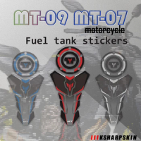 Motorcycle sticker 3D body fuel tank pad protection decal fishbone sticker for YAMAHA MT09 MT07 Anti-collision mt 09/07 new