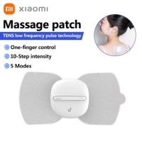 Xiaomi LF Electric Pulse Neck Massager 5 Modes Cervical Back Muscle Pain Relief Tool Shoulder Leg Body Massage Relax Cushion