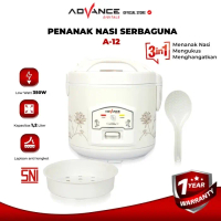 Nama Produk Magic Com Advance A12/A20 1,2 Liter / 1,8 Liter Penanak Nasi 350 Watt dan Kukusan 3in 1 