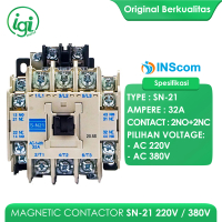 MAGNETIC CONTACTOR SN-21 220V 380V / AC KONTAKTOR SN 21 220VAC 380 VAC