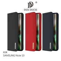 強尼拍賣~DUX DUCIS SAMSUNG Note 10 / Note 10+ WISH 真皮皮套 掀蓋 鏡頭保護 支架