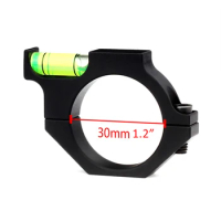 Discovery Rifle Scope Bubble Level 25.4mm Spotting Airgun Ring Bubble Spirit Level Balance Pipe Airsoft Tube Gun Mount
