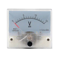 85C1-V Panel DC Voltage Volt Analog Gauge Meter Voltmeter 5V-1000V