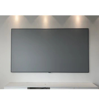 Perfect projector screen light-proof 100-inch fixed frame display 4k ALR wall-mounted screen
