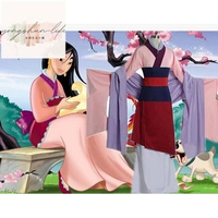 花木蘭 Hua Mu Lan 萬聖節 Disney 迪斯尼公主 套裝 演出服 表演服 角色扮演