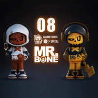 Mr. Bone Game Man Blind Box Toys Mystery Box Original Action Figure Guess Bag Mystere Cute Doll Kawaii Model Gift