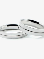 Cincin nikah Terbaru 2025 cincin tunangan palladium simple Single Cowo