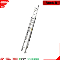 Tangga Lipat Krisbow 4 Meter Tangga Ekstensi Aluminium 13 Step PRLE4013 Ladder Extension