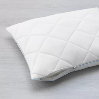 KLEINIA 枕頭保潔套, 白色, 50x80 公分