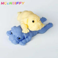 Soft Cute Realistic Silicone Bulldog Soft Animal Stress Relieve Kids Adult Toy Animal Dog Toy Squishy Stress Reliever Toys