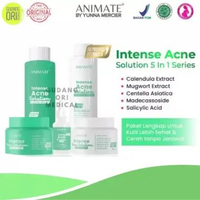 ANIMATE Acne Solution Series Skincare 5 in 1 (Free Pouch)
