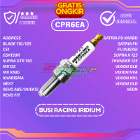 BUSI RACING SUPER IRIDIUM CPR6EA VIXION,SATRIA FU,MX,MX KING,KHARISMA,SUPRA X 125,CS1 Blade Asli Gas