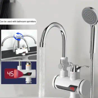 Kitchen Electric Water Heater Faucet Instant Heating Faucet Electric Water Heater No Slot Instant Hot Faucet