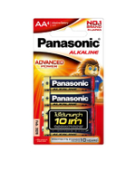 ถ่านอัลคาไลน์ ขนาด AA LR6T/4B สีแดง