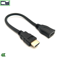 Extension Cable Male to Female HD-compatible 2.0 HD Extender Adapter Cable 0.5m for PC PS3 PS4 PC TV Laptop Projector 4K