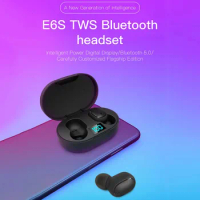 E6S tws Earphone Bluetooth-compatible 5.1 Wireless headset Noise Cancelling Headsets With Microphone Headphones For Xiaomi