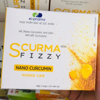 Viên Sủi Scurma Fizzy - Tinh chất nghệ Curcumin Hỗ trợ viêm loét dạ dày (mẫu mới)