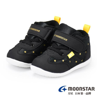 【MOONSTAR 月星】MSCN系列-高筒寶寶鞋(MSCNB2297黑12~13CM)