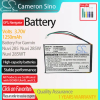 CameronSino Battery for Garmin Nuvi 285 Nuvi 285W Nuvi 285WTfits ED26ED2985878,GPS Navigator Battery.