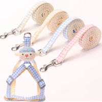 Vest Style Chest Strap Traction Rope Small Dog Teddy Bomei Bear Walking Dog Rope Pet Supplies