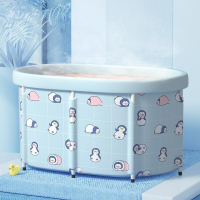 泡澡桶大人用折疊浴桶浴缸兒童洗澡桶遊泳池泡澡神器沐浴盆